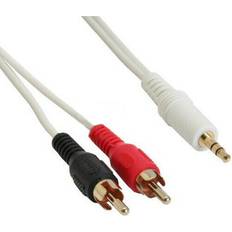 InLine Gold 3.5mm - 2RCA 2m