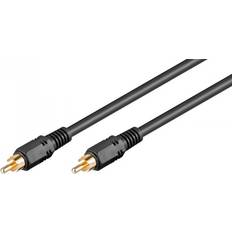 RCA-RCA - RCA-kabler Goobay Gold 1RCA - 1RCA 15m