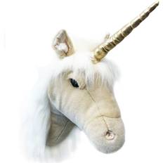 Beige Cabezas de Pared Brigbys Unicorn Beige