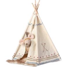 Mus Udendørs leget�øj Maileg Micro Indian Tipi Tent with Mice