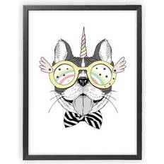 Unicorn Dog Poster