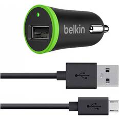 Belkin Caricabatteria da Auto Universale con Cavo di Ricarica e Sincronizzazione Micro USB colore Nero