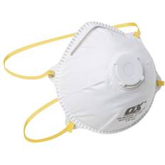 FFP1 Moulded Cup Respirator/Valve 10-pack