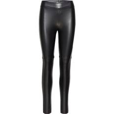 Imitatieleer - Vrouw Panty's Wolford Estella Faux Leather Leggings - Black