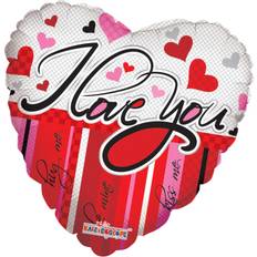 Foil Ballon I Love You - Be Mine - Hug Me - Kiss Me