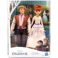 La Reine des Neiges Poupées et Maisons de Poupée Hasbro Disney Frozen Anna & Kristoff Fashion Dolls E5502