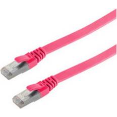 Cat7 - Flad - Netværkskabler Shiverpeaks Flat RJ45-RJ45 U/FTP Cat7 0.2m