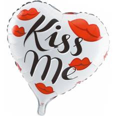 Pride-feest Ballonnen met Tekst & Thema Sassier Folieballon Kiss Me 46cm