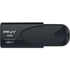 Schede di Memoria & Chiavette USB PNY Attache 4 Chiavetta USB 3.1 64Gb Velocita' di Lettura fino a 80 MB-s