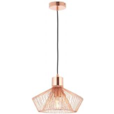 Stainless Steel Pendant Lamps Endon Kimberley Pendant Lamp 31cm