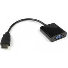 Techly HDMI-VGA/3.5mm/USB Micro-B M-F 0.2m