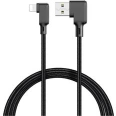 Angled USB A-Lightning
