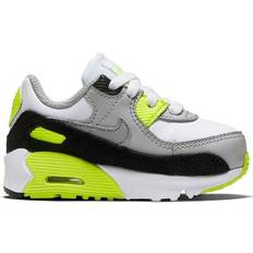 Nike Air Max 90 TD - White/Light Smoke Grey/Volt/Particle Grey