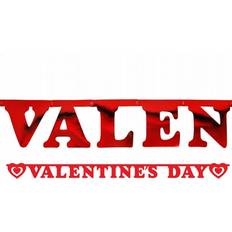 Valentinsdag Guirlander PartyDeco Garlands Valentine's Day Red