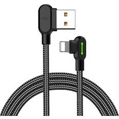 Mcdodo Kabler Mcdodo Angled 90° USB A-Lightning 0.5m