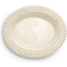 Beige Uppläggningsfat Mateus Bubbles - Sand Uppläggningsfat 35cm