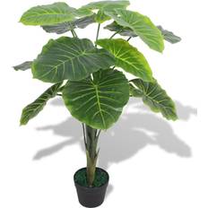 Künstliche Pflanzen vidaXL Artificial Taro Plant with Pot Künstliche Pflanzen