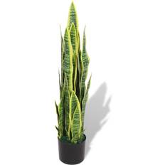 Artificial Plants vidaXL Artificial Sansevieria Plant with Pot Artificial Plant