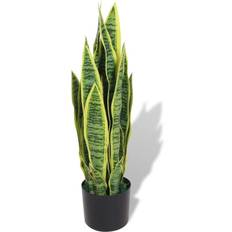 Iron Decorative Items vidaXL Artificial Sansevieria Plant with Pot Artificial Plant