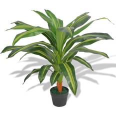 vidaXL Artificial Dracaena Plant with Pot Kunstig plante
