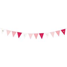 Valentinsdag Guirlander PartyDeco Garlands Bunting Valentines Mix