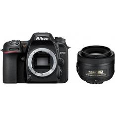 Nikon Appareils photo reflex Nikon Appareil photo numérique D7500 Capteur DX 20,9 MP Vidéo 4K AF 51 points Garanti 3 ans Noir