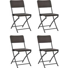 vidaXL 44552 4-pack Trädgårdsmatstol