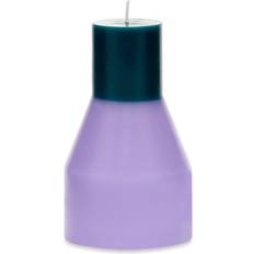 Purple Candles & Accessories Hay Pillar Candle 5.9"