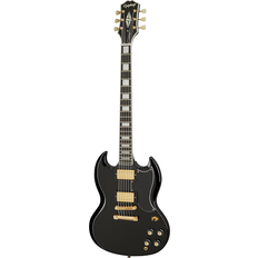 Mahogny El-gitarer Epiphone SG Custom Ebony