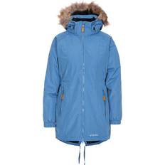 Trespass Celebrity Fleece Lined Parka Jacket - Denim Blue