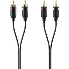 Belkin RCA-kablar Belkin F3Y098 2RCA - 2RCA 2m