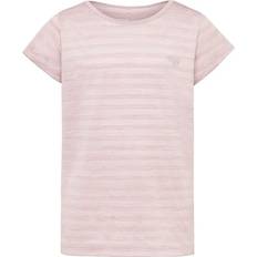 Stribede Overdele Hummel Sutkin Tee S/S - Mauve Shadow (206197-3518)