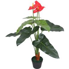 Plantas Artificiales vidaXL Artificial Anthurium Plant with Pot Planta Artificial