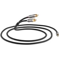 QED Performance Graphite J2P 3.5mm - 2RCA 1.5m