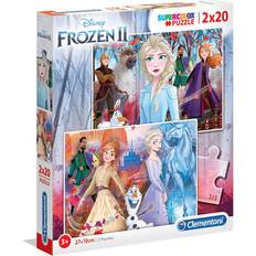 Disney frost pussel Clementoni SuperColor Disney Frozen 2 2x20 Bitar