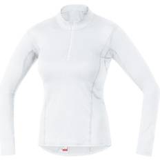 Gore Bike-Wear Camiseta Interior Wear Thermo Con Cremallera Manga - White