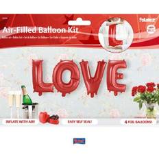 Folat Foil Ballon Romantic Set Love Red