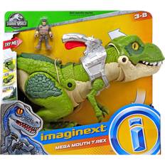 Fisher Price Speelfiguren Fisher Price Imaginext Jurassic World Mega Mouth T Rex