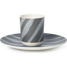 ferm LIVING Safari Bamboo Dinner Set Zebra
