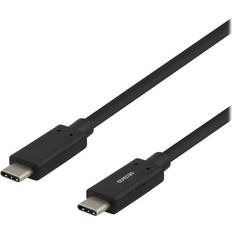 Deltaco 3A USB C-USB C 3.1 (Gen.2)