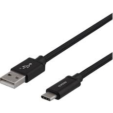 Deltaco 3A USB A-USB C 2.0