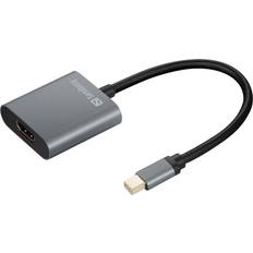 Sandberg HDMI-DisplayPort Mini 1.4 M-F 0.2m