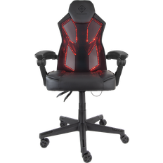 Deltaco GAM-086 Gaming Chair with RGB Lighting - Black