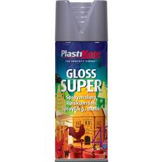 Plasti-Kote Super Gloss Spray Paint Aluminium 400ml