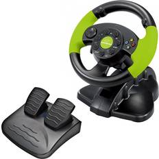 Volantes y Pedales Esperanza High Octane Steering Wheel - Black/Green