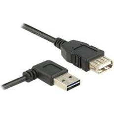 DeLock Easy USB A-USB A 2.0 Angled 0.5m