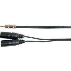 Amp 2XLR-3.5mm 3m