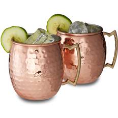Relaxdays Moscow Mule Mugg 50cl 2st