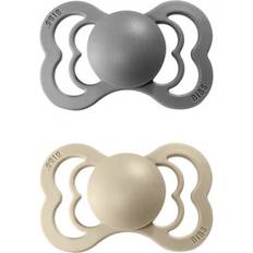 Schnuller & Beißspielzeug Bibs Supreme Latex Pacifier Size 1 0-6m 2-pack