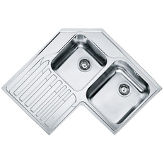 Silver Corner Sinks Franke Studio STX 621-E (101.0001.045)